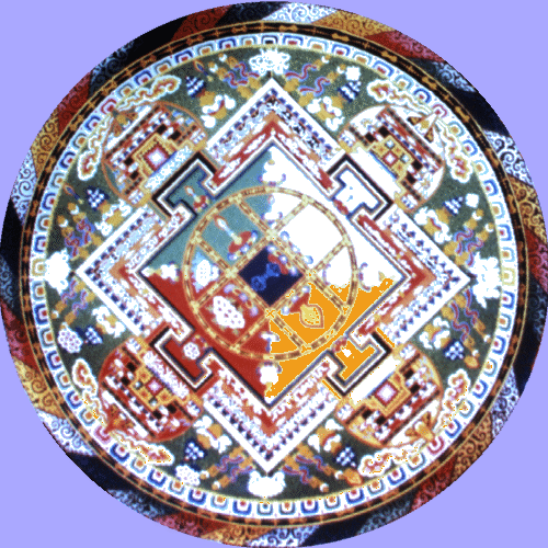 Mandala Sand Paintings